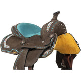 SILVER ROYAL YOUTH SONORA BARREL SADDLE - Country Scene Saddlery and Pet Supplies