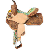 SILVER ROYAL CACTUS BARREL SADDLE - Country Scene Saddlery and Pet Supplies