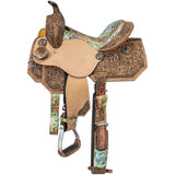 SILVER ROYAL CACTUS BARREL SADDLE - Country Scene Saddlery and Pet Supplies
