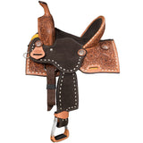 New! Silver Royal Youth Short Go Barrel Saddle - Country Scene Saddlery and Pet Supplies
