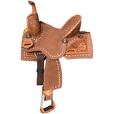 NEW! Silver Royal Youth Ca$h Barrel Saddle - Country Scene Saddlery and Pet Supplies