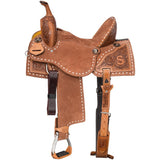 NEW! Silver Royal Ca$h Barrel Saddle - Country Scene Saddlery and Pet Supplies