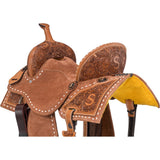 NEW! Silver Royal Ca$h Barrel Saddle - Country Scene Saddlery and Pet Supplies