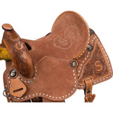NEW! Silver Royal Ca$h Barrel Saddle - Country Scene Saddlery and Pet Supplies