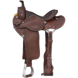 New! Silver Royal Deaver Cowboy Saddle - Ranch Saddle