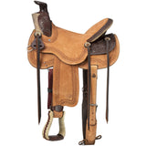 New! Silver Royal Open Range Ranch Saddle - Ranch Saddle