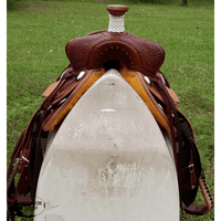 New! Srs Youth 12 Cowboy/ Cowgirl Saddle- Rope Border Tooling Posted.*