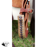 SRS Youth 12" Cowboy/ Cowgirl Saddle- Rope Border Tooling - Country Scene Saddlery and Pet Supplies