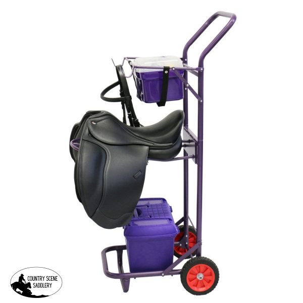 Stable & Grooming Trolley - Purple