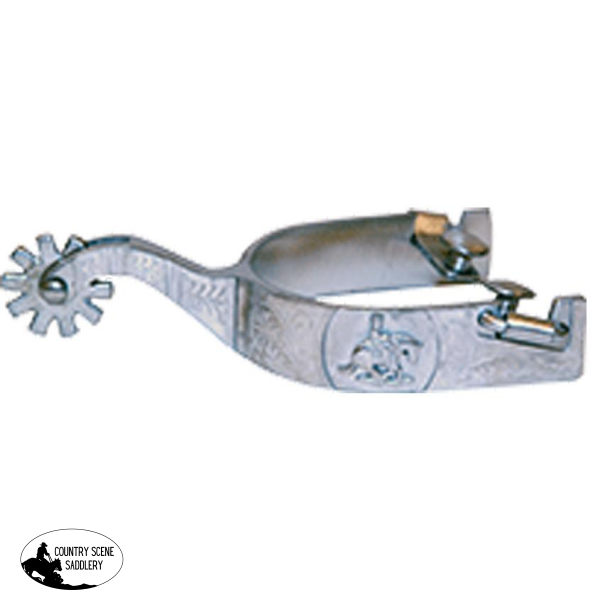 New! Stainless Steel Reining Spurs