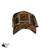 Stamped Cowboy Rodeo Patch Ballcap - Country Scene Saddlery and Pet Supplies