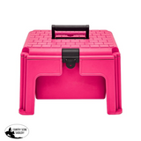 Step-Up Tack Box, Pink - Country Scene Saddlery and Pet Supplies