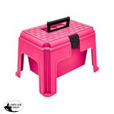 Step-Up Tack Box, Pink - Country Scene Saddlery and Pet Supplies