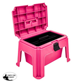 Step-Up Tack Box, Pink - Country Scene Saddlery and Pet Supplies