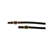 New! Syd Hill Stock Reins- Havana - Country Scene Saddlery and Pet Supplies