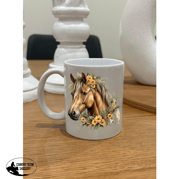 Sunflower Horse Mug Gift Items