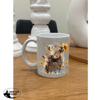 Sunflower Mum & Calf Mug Gift Items