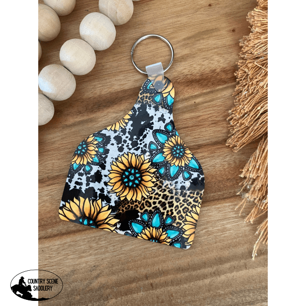 Sunflower Tag Keyrings Gift Items