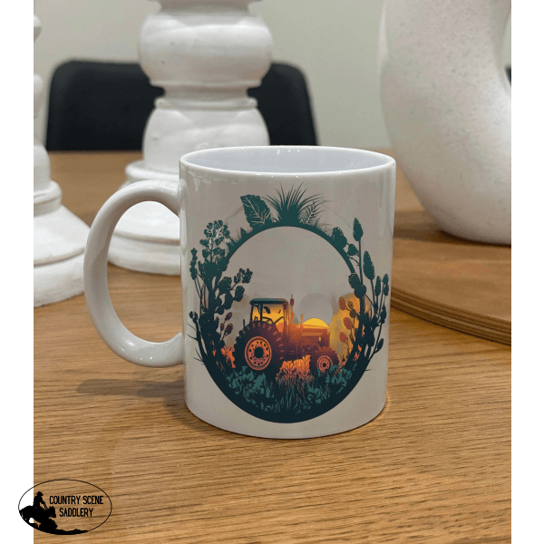 Sunset Tractor (2) Mug Gift Items