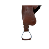 Syd Hill Barkley Stock Fender Saddle - SHXP Adjustable Tree - Cinch Rigging Syd Hill Barkley Stock Saddle with Swinging