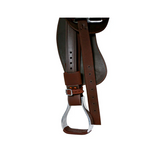 Syd Hill Barkley Stock Fender Saddle - SHXP Adjustable Tree - Cinch Rigging Syd Hill Barkley Stock Saddle with Swinging