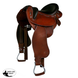 Syd Hill Barkley Stock Fender Saddle - SHXP Adjustable Tree - Cinch Rigging Syd Hill Barkley Stock Saddle with Swinging