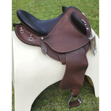 Syd Hill Barkley Stock Saddle with Swinging Fender, Leather – SHX Adjustable Tree - Country Scene Saddlery and Pet Supplies