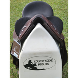 Syd Hill Barkley Stock Saddle with Swinging Fender, Leather – SHX Adjustable Tree - Country Scene Saddlery and Pet Supplies