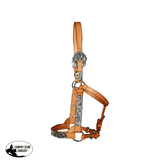 Syd Hill Buller Show Halter- Full Size=Natural - Country Scene Saddlery and Pet Supplies
