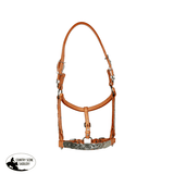 Syd Hill Buller Show Halter- Full Size=Natural - Country Scene Saddlery and Pet Supplies