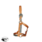 Syd Hill Buller Show Halter- Full Size=Natural - Country Scene Saddlery and Pet Supplies