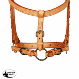 Syd Hill Buller Show Halter- Full Size=Natural - Country Scene Saddlery and Pet Supplies