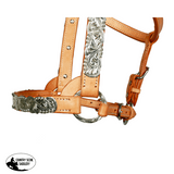 Syd Hill Buller Show Halter- Full Size=Natural - Country Scene Saddlery and Pet Supplies