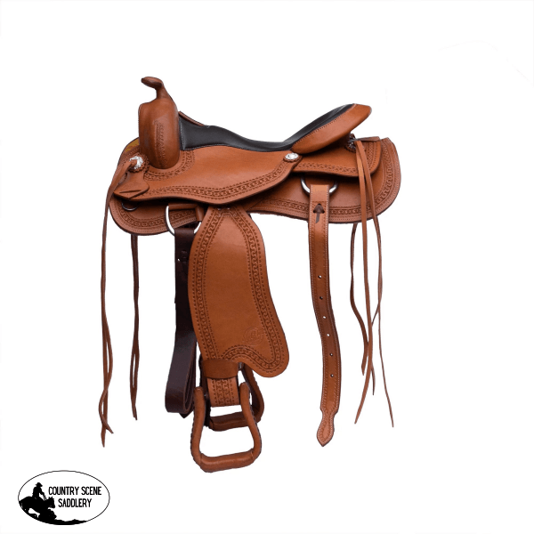 Syd Hill Byron Treeless Western Saddle Saddles