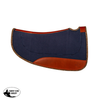 Syd Hill Contoured Barrel Pad - Standard-Brown Western Saddle