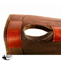 Syd Hill Contoured Barrel Pad - Standard-Brown Western Saddle