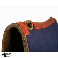 Syd Hill Contoured Barrel Pad - Standard-Brown Western Saddle