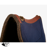 Syd Hill Contoured Barrel Pad - Standard-Brown Western Saddle