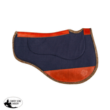 Syd Hill Contoured Round Pad - Short Brown - Country Scene Saddlery and Pet Supplies