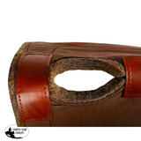 Syd Hill Contoured Round Pad - Standard Brown Western Saddle