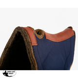 Syd Hill Contoured Round Pad - Standard Brown - Country Scene Saddlery and Pet Supplies