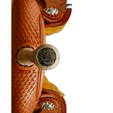 Syd Hill Crosby Barrel Western Saddle 3/4 Quarter Horse bar saddle tree - Country Scene Saddlery and Pet Supplies