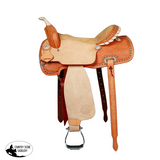 Syd Hill Crosby Barrel Western Saddle 3/4 Quarter Horse bar saddle tree - Country Scene Saddlery and Pet Supplies