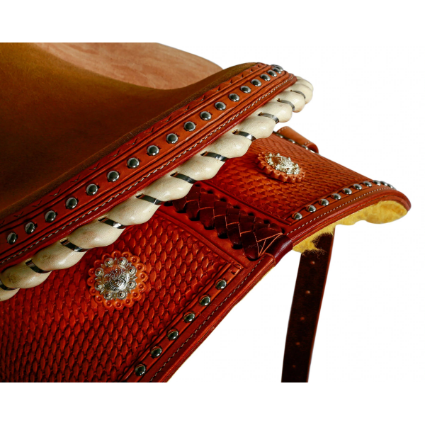 Syd Hill Crosby Barrel Western Saddle Saddles