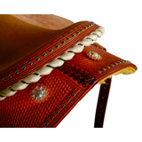 Syd Hill Crosby Barrel Western Saddle 3/4 Quarter Horse bar saddle tree - Country Scene Saddlery and Pet Supplies
