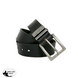 Syd Hill Leather Drover’s Belt - Black with Silver Hardware - Bosal Set