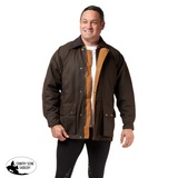 Syd Hill Oilskin Stockman Deluxe Jacket - Country Scene Saddlery and Pet Supplies