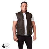 Syd Hill Oilskin Vest - Country Scene Saddlery and Pet Supplies