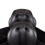NEW! Syd Hill Polo Saddle, Roughout Leather - Country Scene Saddlery and Pet Supplies