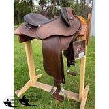 Syd Hill Premium Half Breed with Adjustable Tree Leather - Country Scene Saddlery and Pet Supplies
